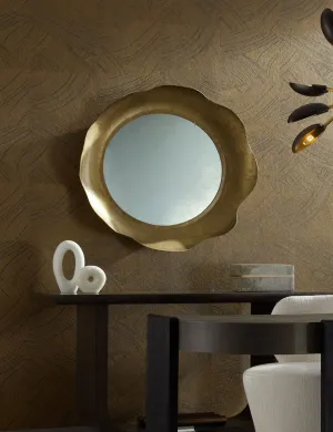 Zaraj Round Mirror by Arteriors Lulu and Georgia