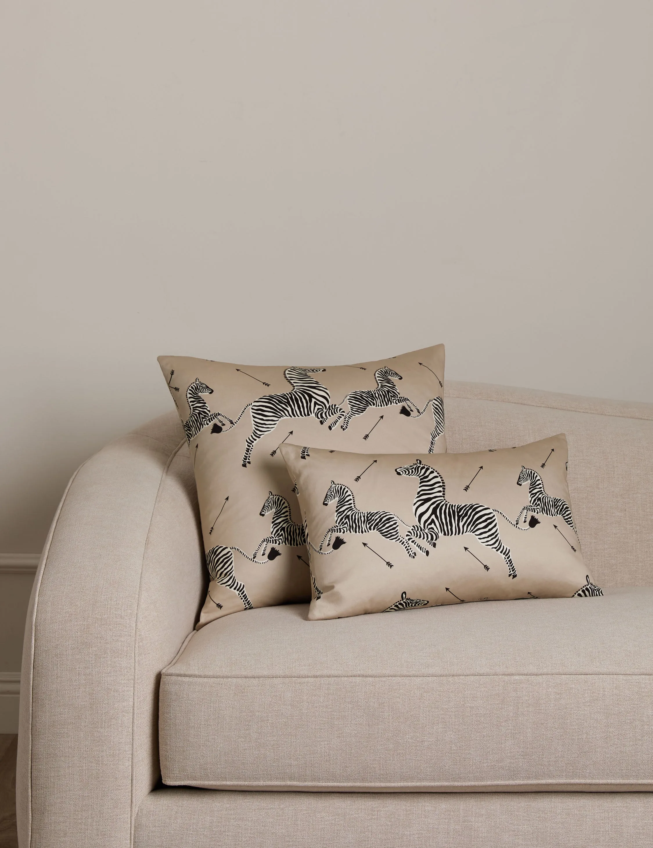 Zebras Petite Pillow by Scalamandre Lulu and Georgia