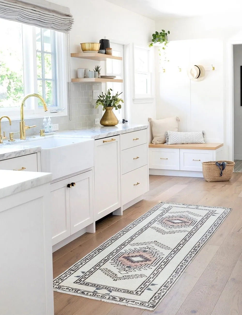 Zehra Hand-Knotted Wool Rug Lulu and Georgia