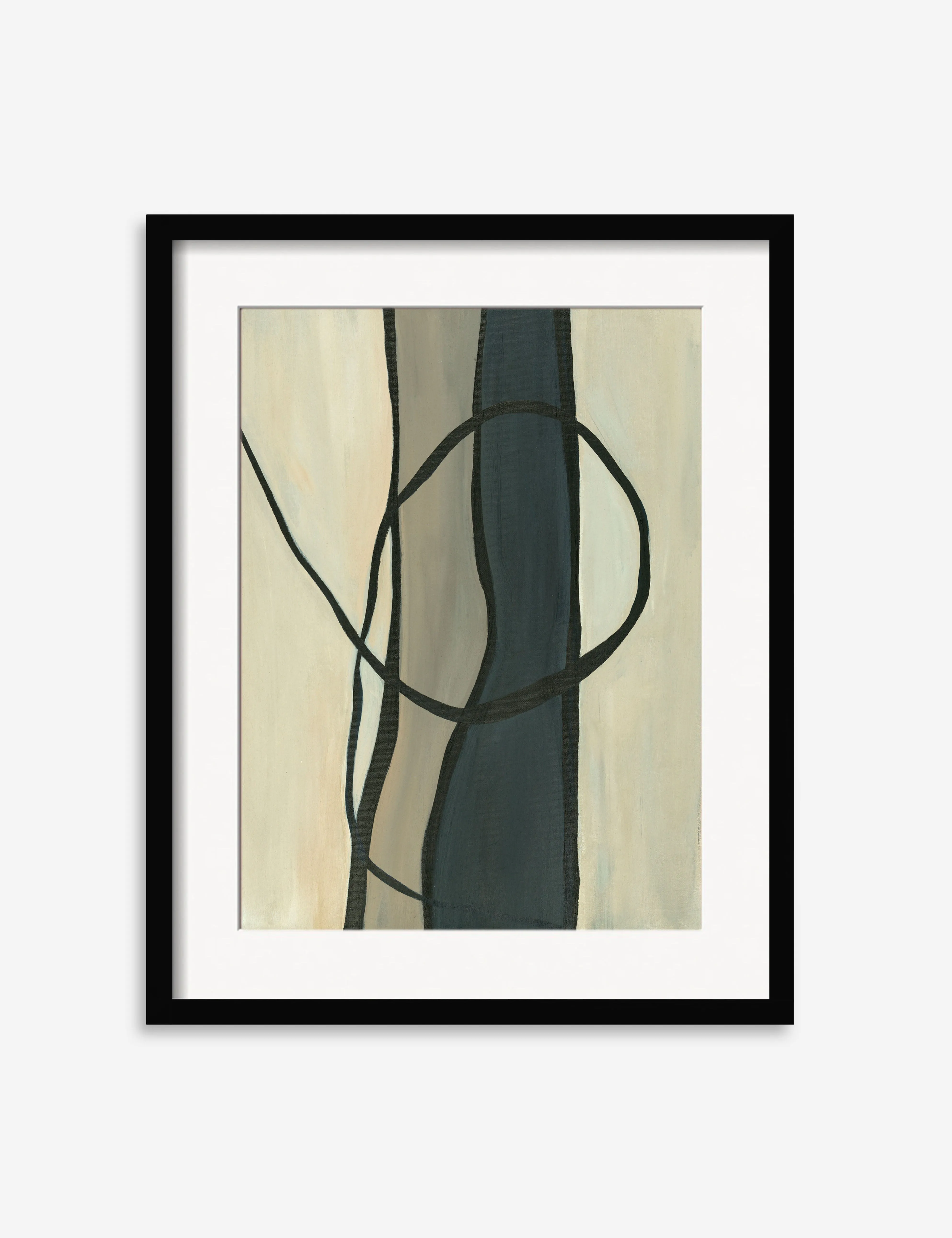 Zen Movements Print by Karla Carranza Lulu and Georgia