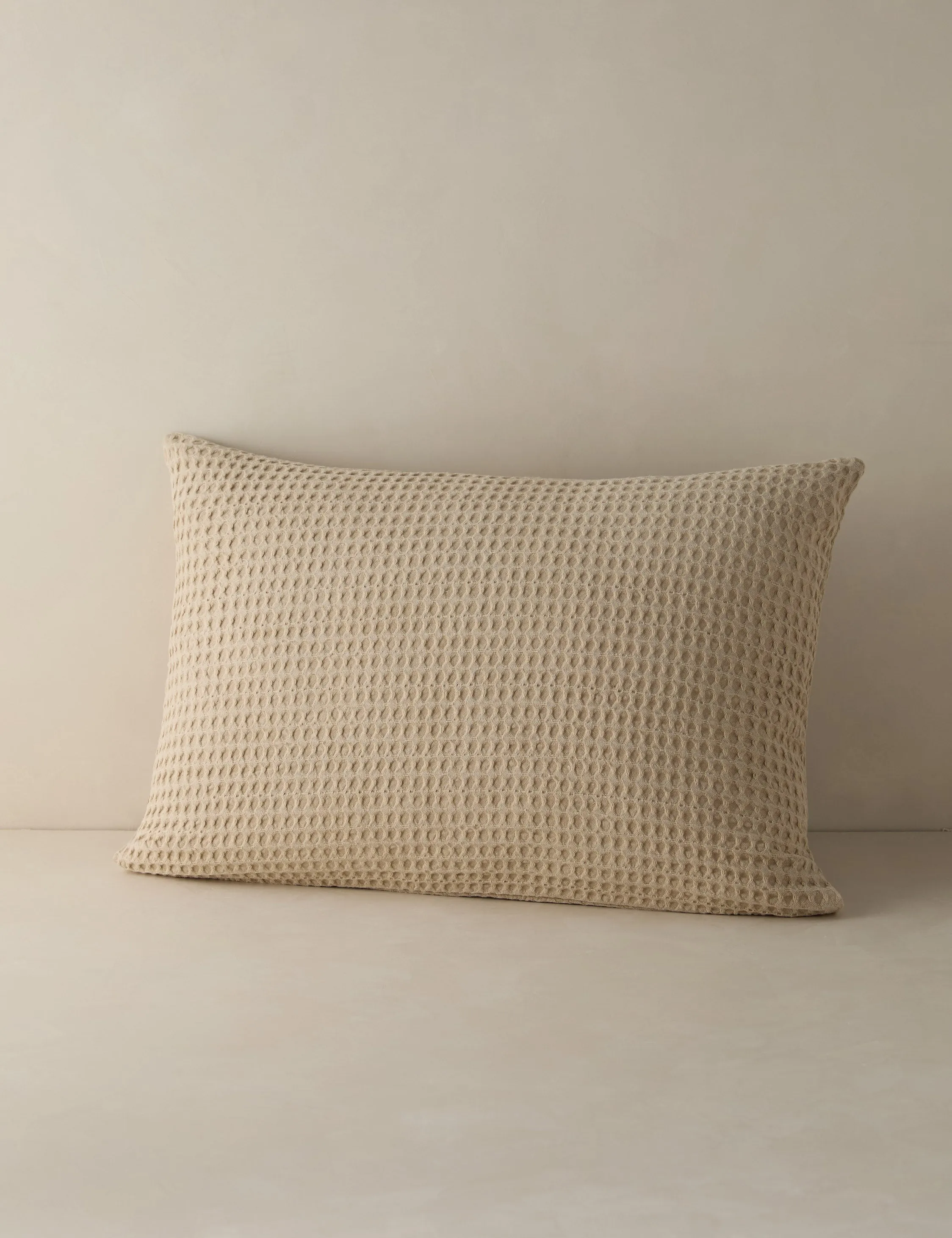 Zuma Cotton Waffle Weave Sham by Pom Pom at Home Lulu and Georgia
